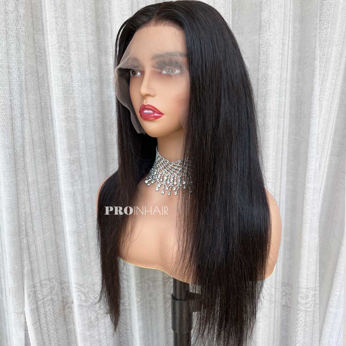 Flash Sale 13X6 Wig 20in Silky Straight 180% Density Lace Wig Medium Size