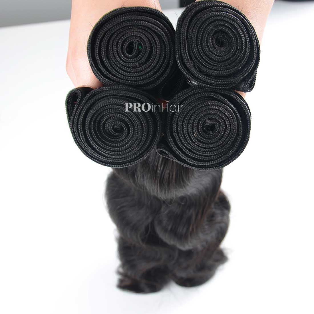 1 pçs feixes de cabelo ondulado corporal melhores tramas de cabelo humano virgem duplo