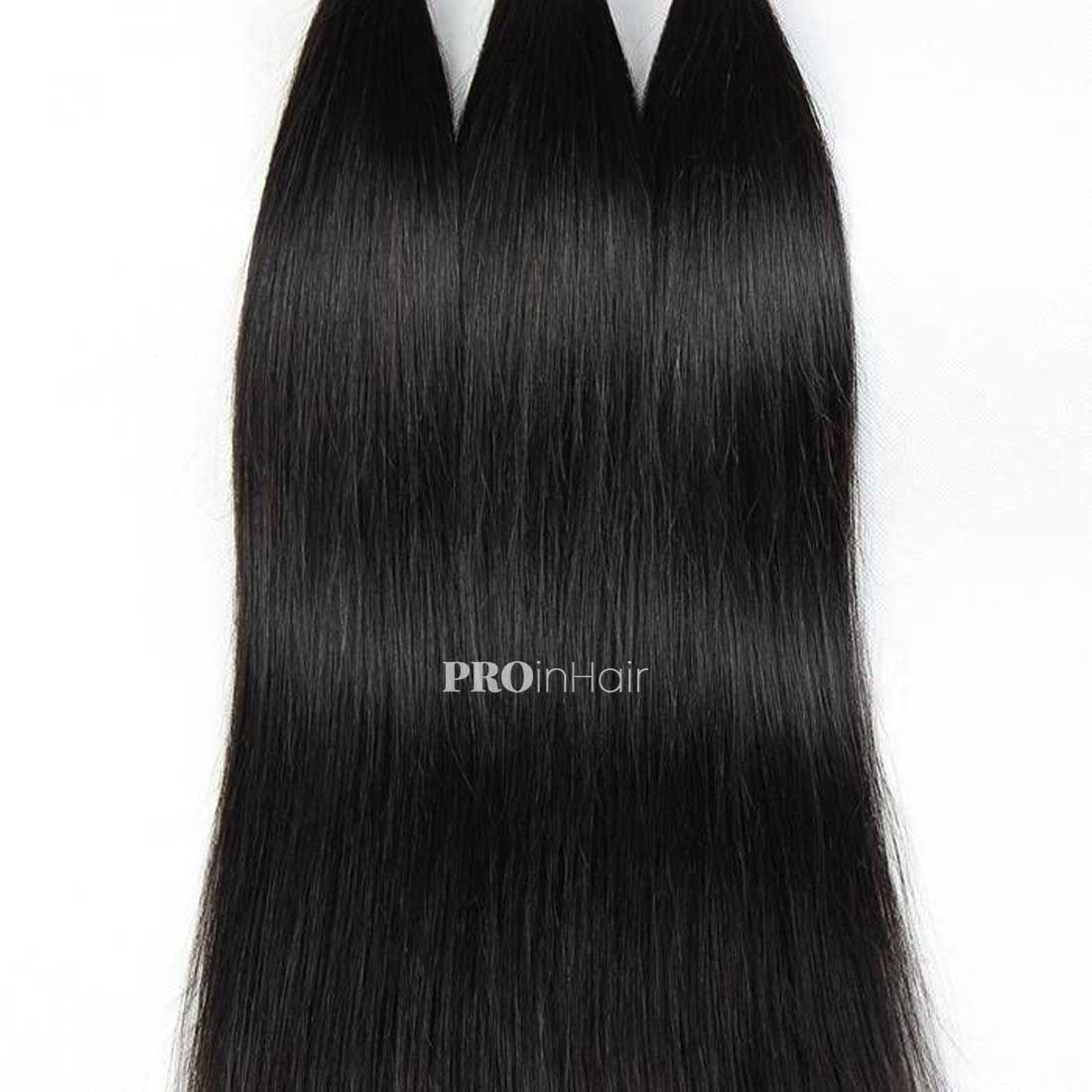 1pcs Silky Straight Hair Bundles Best Virgin Human Hair Double Drawn Hair Wefts