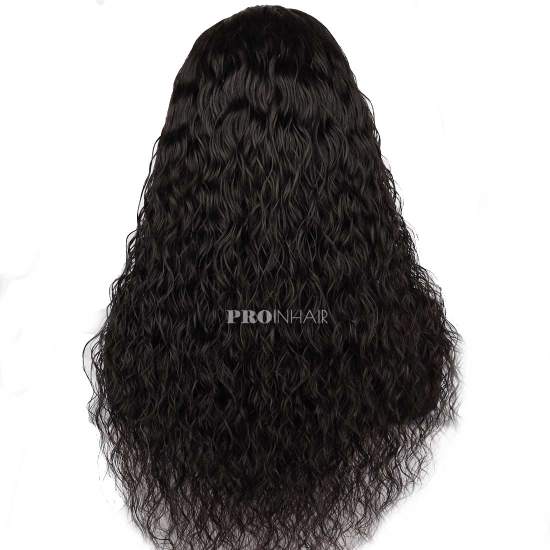 Ann Affordable Glueless 360 HD Lace Frontal Wig Natural Curly Transparent Lace Wig