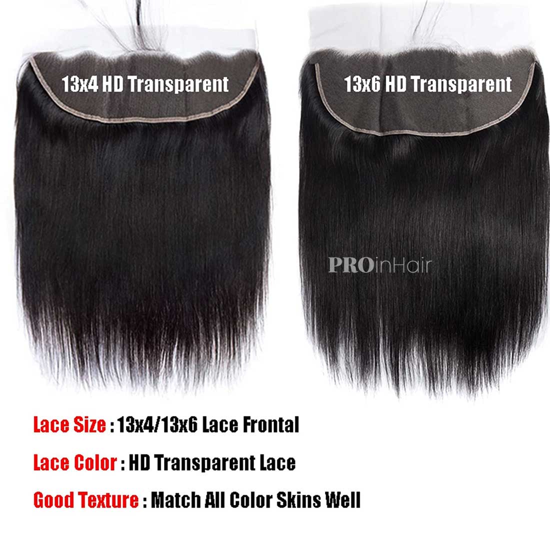 Best Real HD Frontal Deep Wave Skin Like Pre Bleached 13x4/13x6 HD Frontal Virgin Human Hair