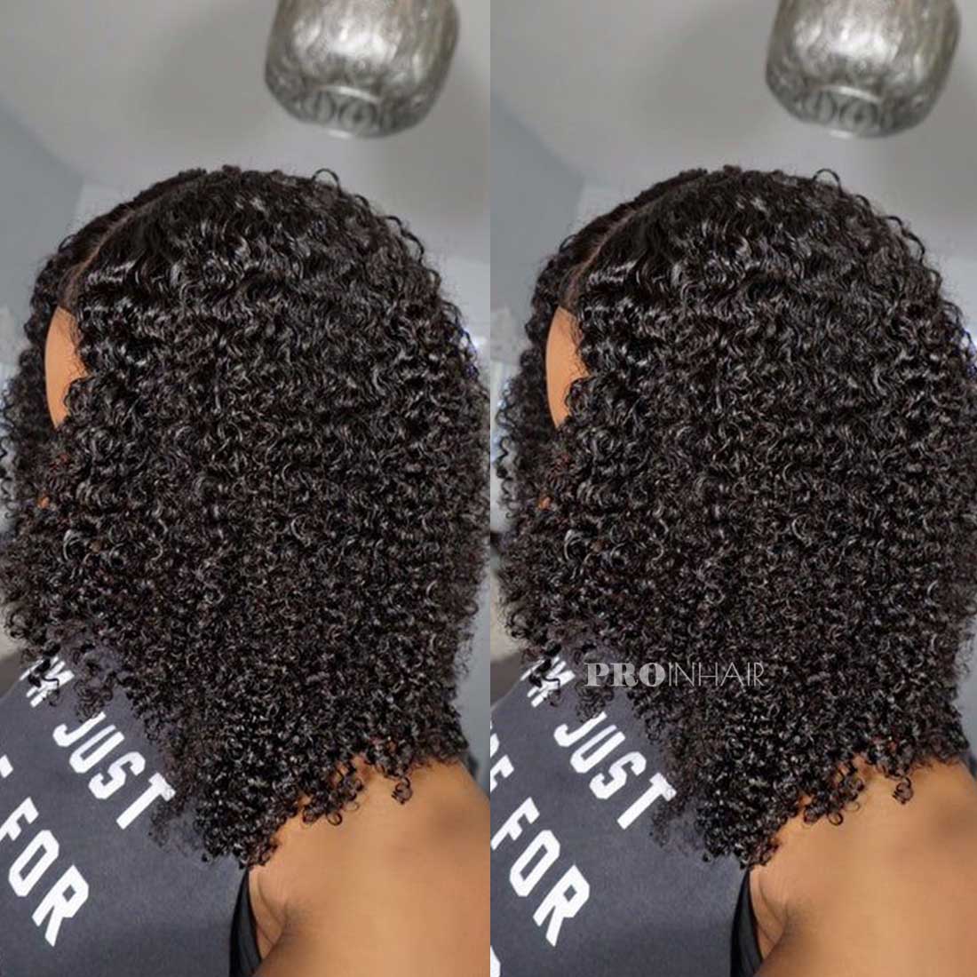 Chloe Kinky Curly Glueless 360 HD Lace Frontal Wig Transparent Lace Wig Beginner Friendly