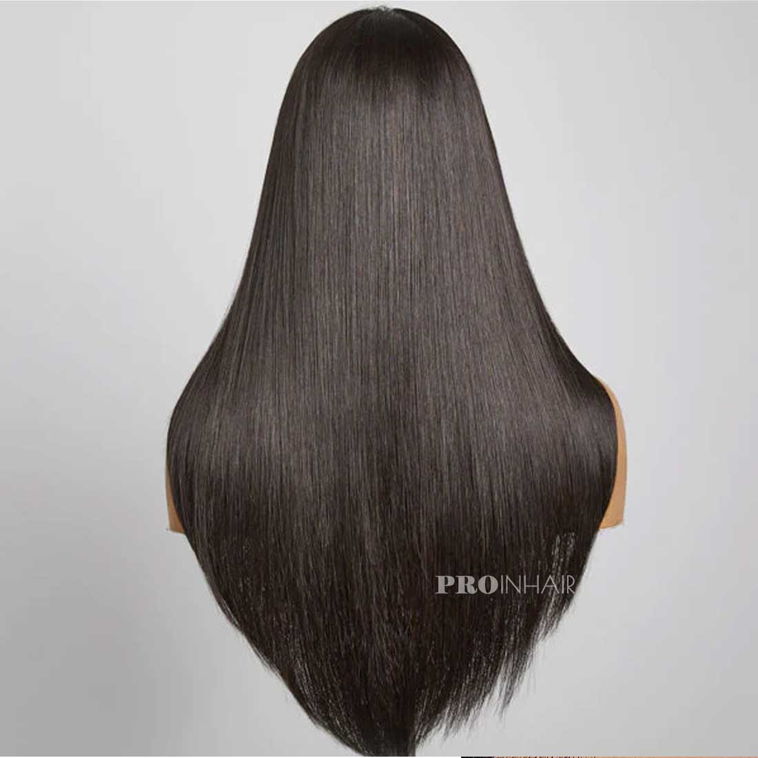 Ashley Real 13X6 Deep Parting HD peruca Silky Straight Glueless Wear and Go HD Wig