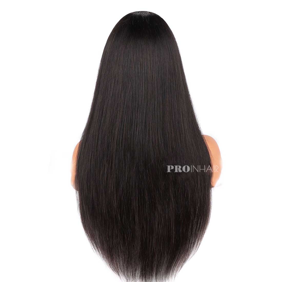 Ela Fine HD lace wig sem cola Silky Straight 5X5 HD Closure Wig para iniciantes