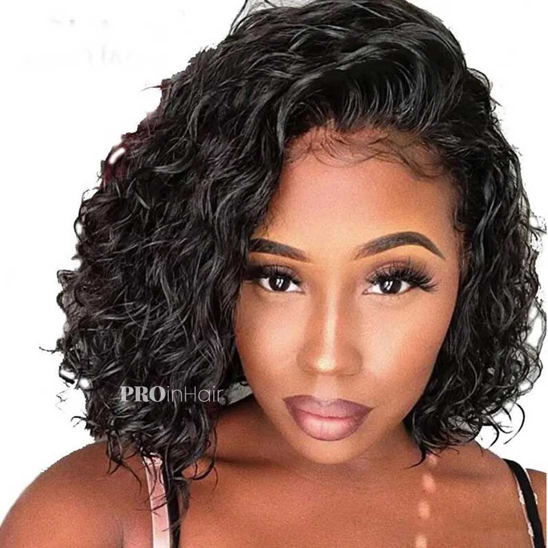 Doris Sexy Loose Wave Afforable Bob HD Lace Wig Bleached Knots Beginner Friendly