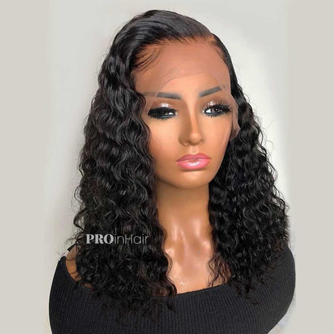 Doris Sexy Loose Wave Afforable Bob HD Lace Wig Bleached Knots Beginner Friendly