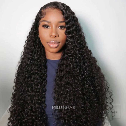 Emily Water Wave Glueless Melt All Skin HD Lace Front Wig Bleached Knots Pre Plucked Hairline