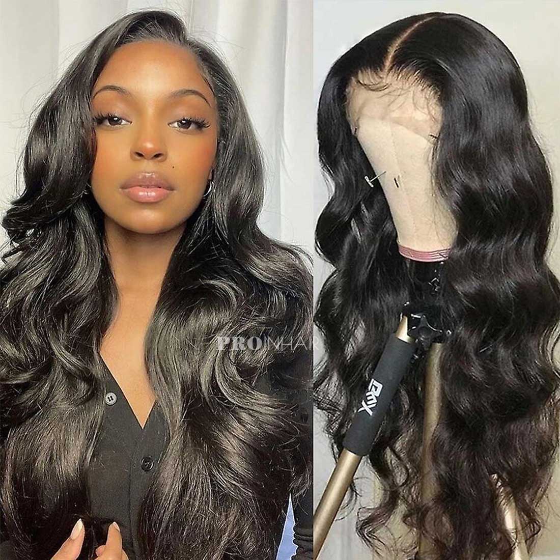 Eva Glueless Body Wave HD Wig Virgin Human Hair Super Fine Wear and Go HD lace wig