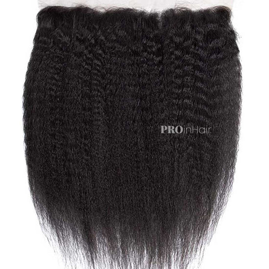 Pre Plucked Hairline Kinky Straight Skin Like 13x4/13x6 HD Frontal Melt All Skin Beginner Friendly