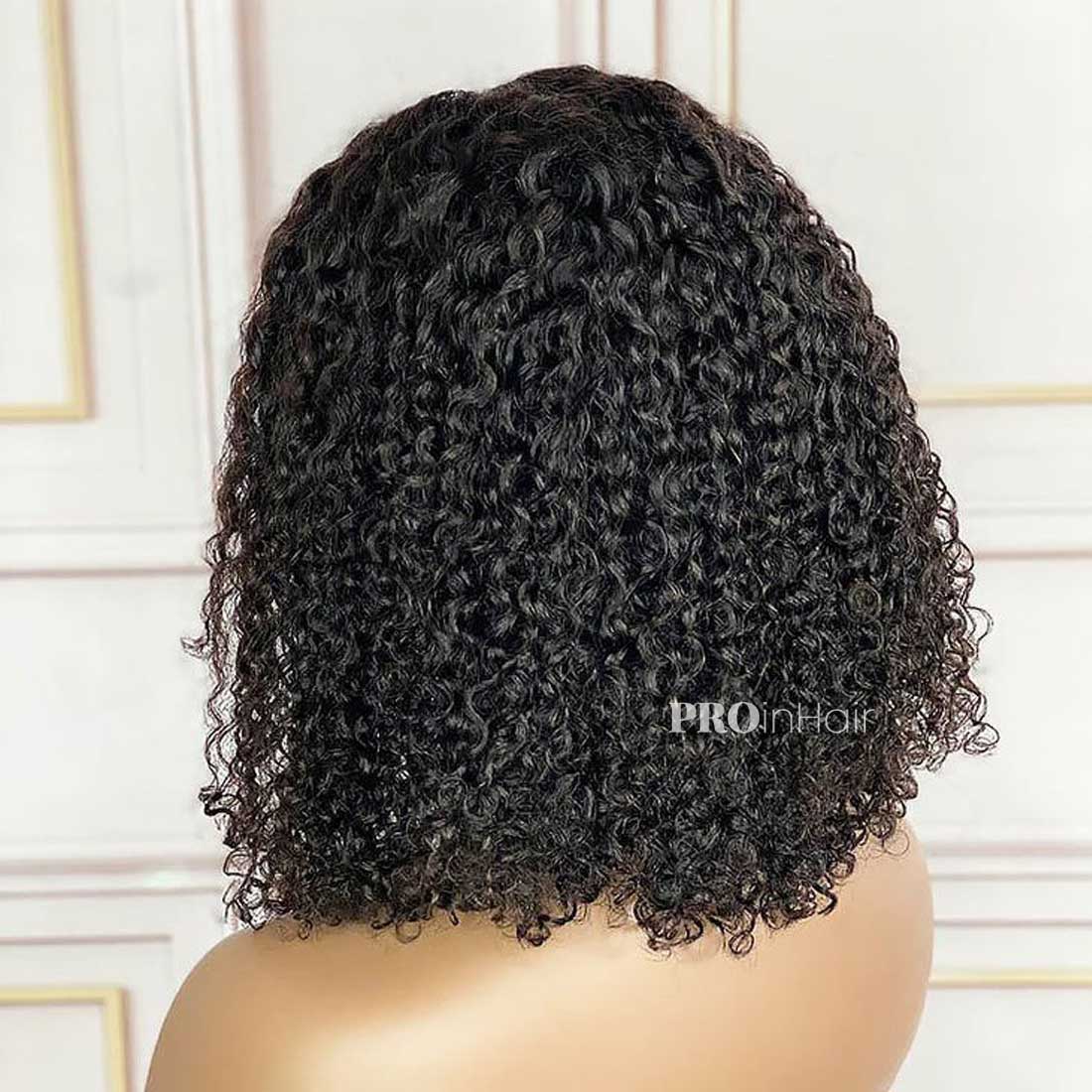 Rachel Afforable Glueless Water Wave Bob Super Thin HD Lace Wig Pre Plucked Beginner Friendly