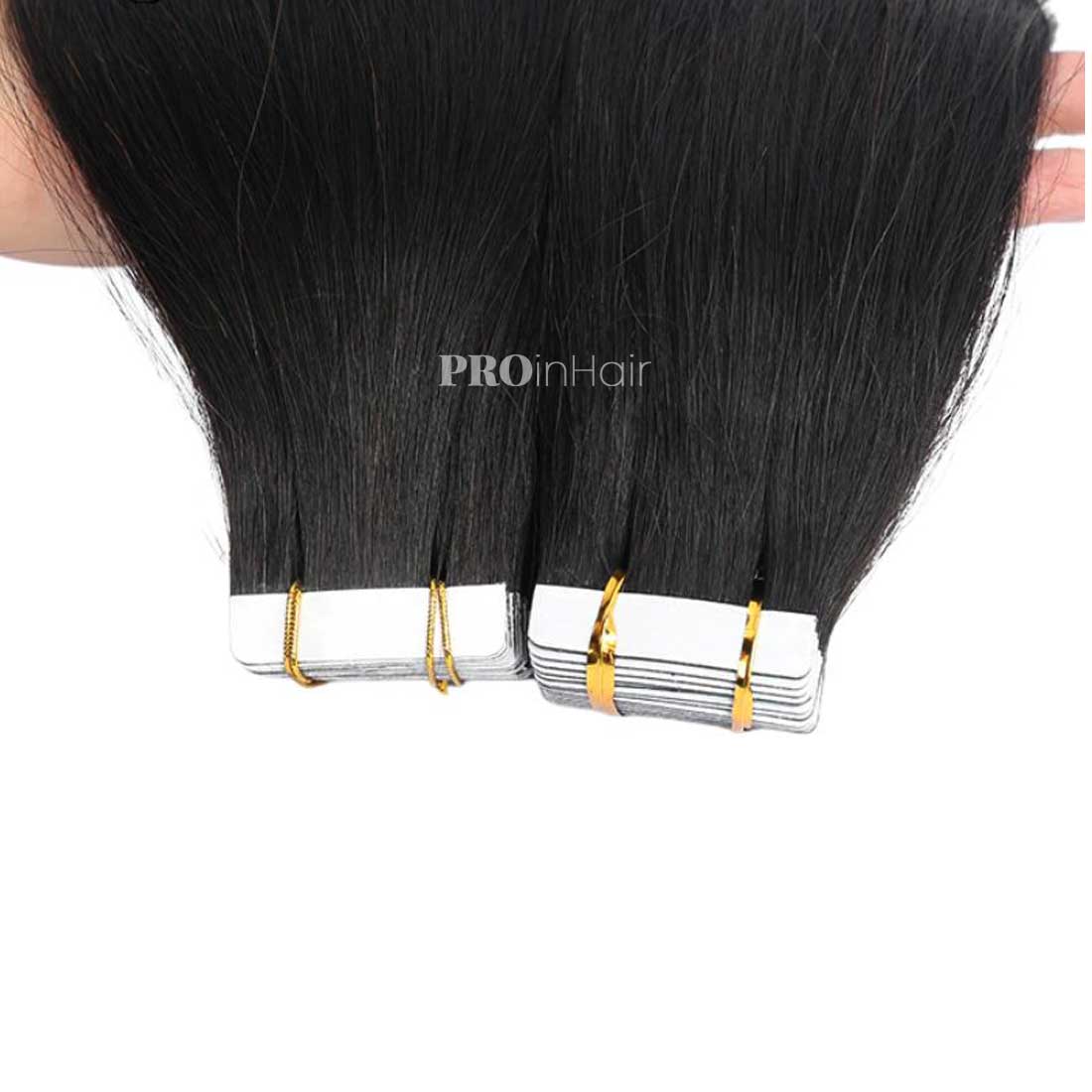 Seamless Kinky Straight Tape in Hair Extensions Best Virgin Human Hair