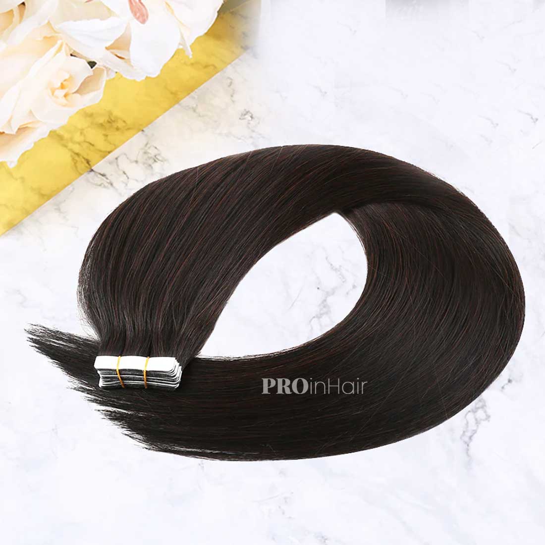 Seamless Silky Straight Tape in Hair Extensions Best Virgin Human Hair