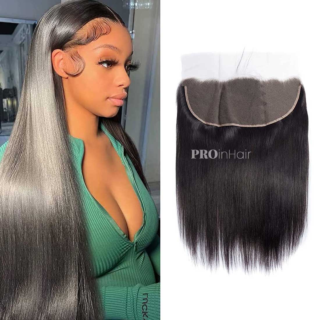 Skin Like Pre Bleached 13x4/13x6 HD Frontal Silky Straight Best Real HD Closure Virgin Human Hair