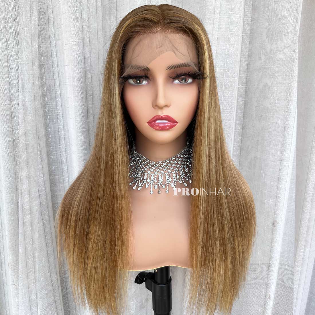 Flash Sale 13X4 Lace Wig 20in Silky Straight 180% Density Lace Wig Medium Size