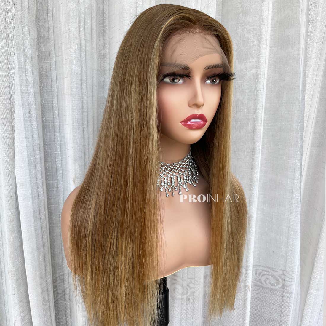 Flash Sale 13X4 Lace Wig 20in Silky Straight 180% Density Lace Wig Medium Size