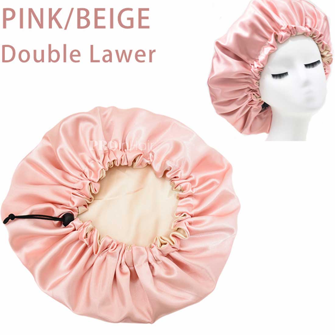 Adjustable Double Layered Sleeping Cap Bonnet