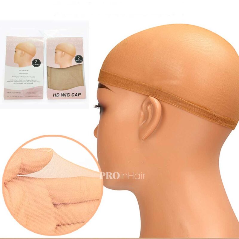 2pcs Skin Like Real HD Wig Cap Invisible Wig Cap - Image 4