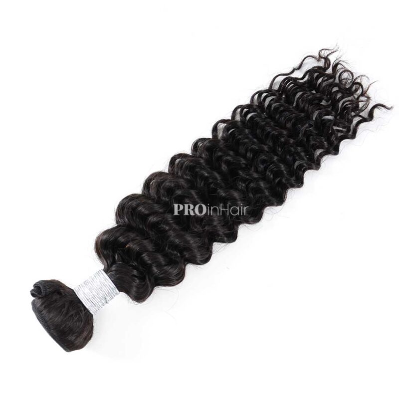 3pcs deep wave bundles best virgin human hair double drawn wefts - Image 4