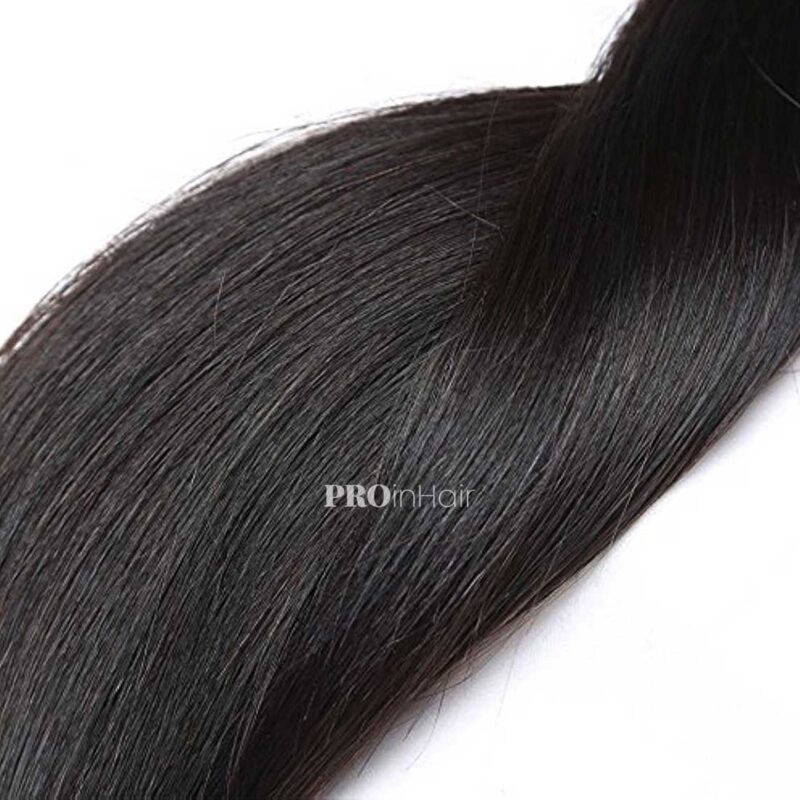 3pcs silky straight bundles best virgin human hair double drawn wefts - Image 3