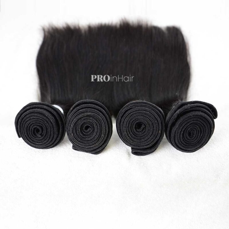 3pcs deep wave bundles best virgin human hair double drawn wefts - Image 5