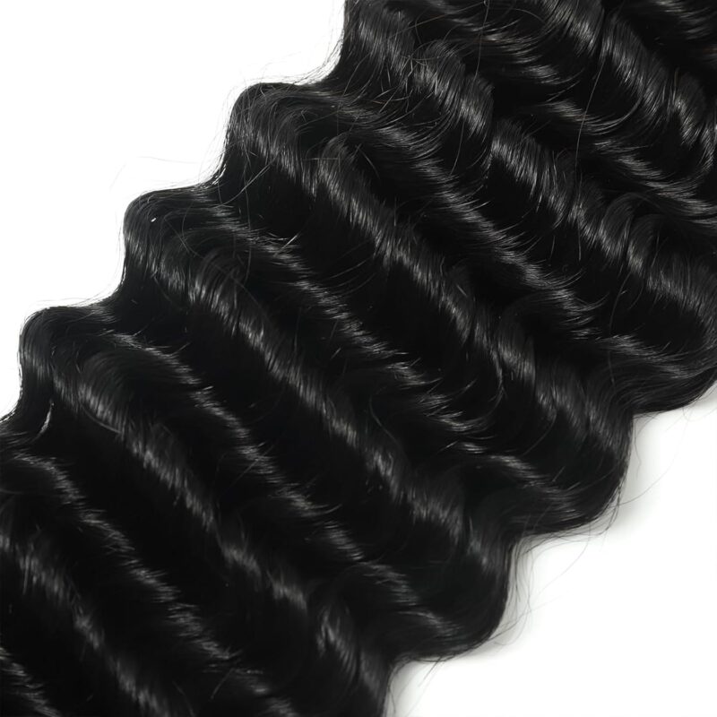 Deep Wave DIY BOHO Braids Human Hair Bulk Double Drawn Full To End Top Quality - Image 3