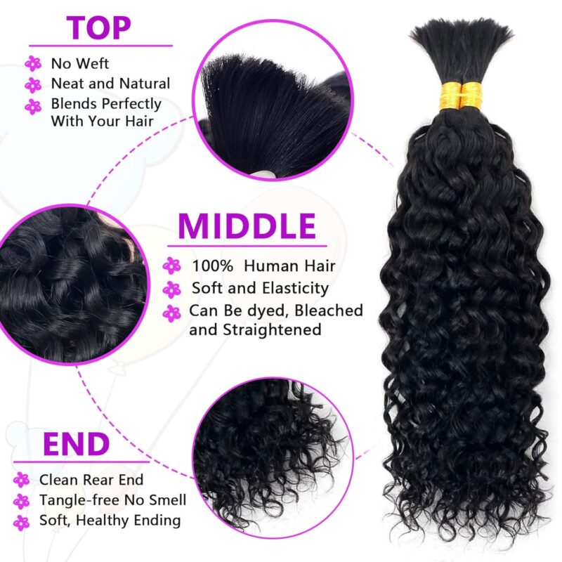 water-wave-diy-boho-braids-human-hair-bulk-double-drawn-full-to-end-top-quality - Image 3