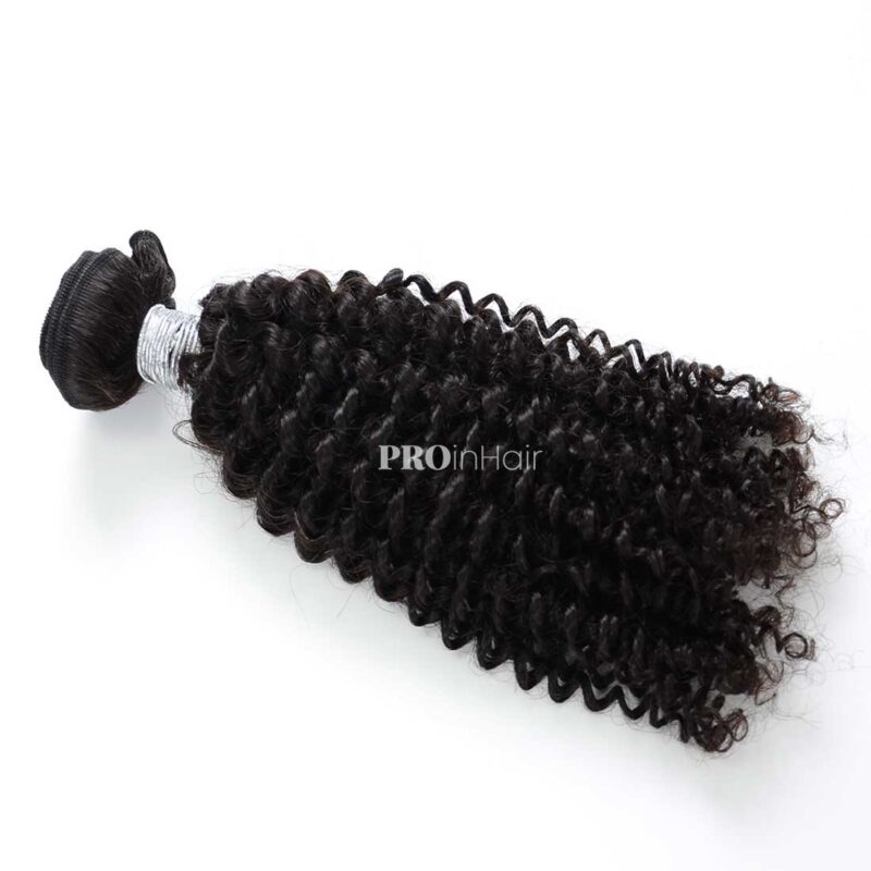 Double Drawn Hair Wefts 3pcs Kinky Curly Bundles Best Virgin Human Hair - Image 3