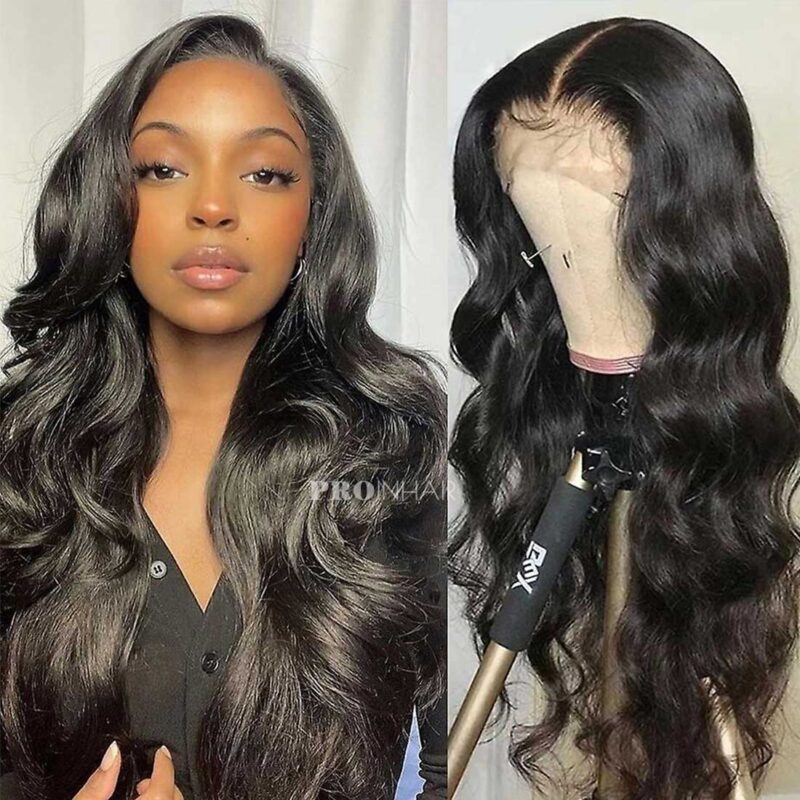 Eva Glueless Body Wave HD Wig Virgin Human Hair Super Fine Wear and Go HD lace wig - Image 4