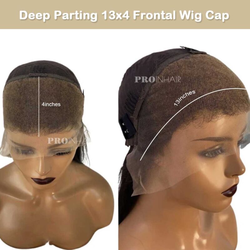 Jacey Most Natural Kinky Straight With 4c Edges Hairline HD Wig Glueless Super Fine HD lace wig Bleached Knots - Image 10